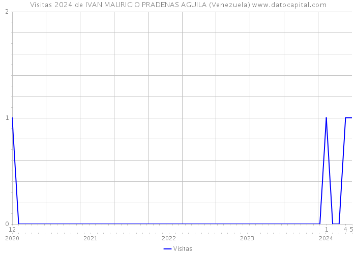 Visitas 2024 de IVAN MAURICIO PRADENAS AGUILA (Venezuela) 
