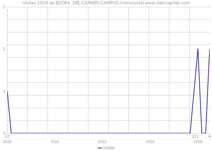 Visitas 2024 de EDORA DEL CARMEN CAMPOS (Venezuela) 