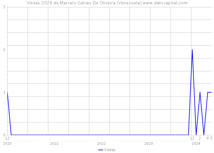 Visitas 2024 de Marcelo Galvao De Oliveira (Venezuela) 