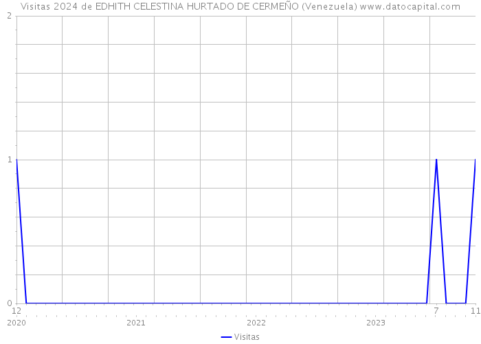 Visitas 2024 de EDHITH CELESTINA HURTADO DE CERMEÑO (Venezuela) 