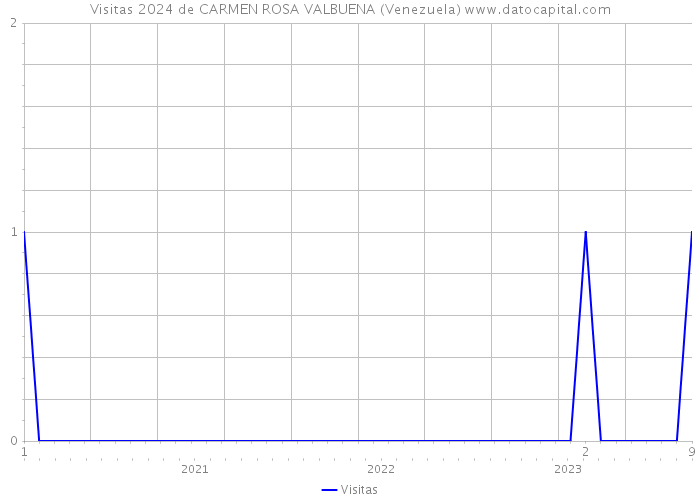 Visitas 2024 de CARMEN ROSA VALBUENA (Venezuela) 