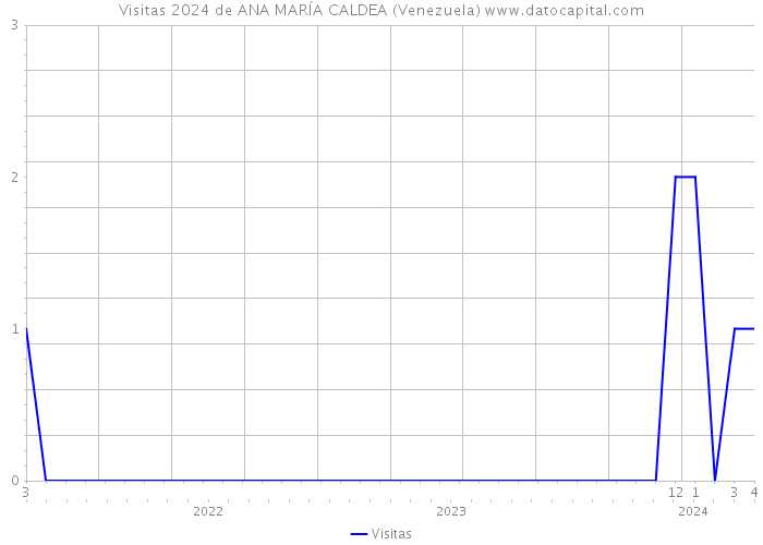 Visitas 2024 de ANA MARÍA CALDEA (Venezuela) 