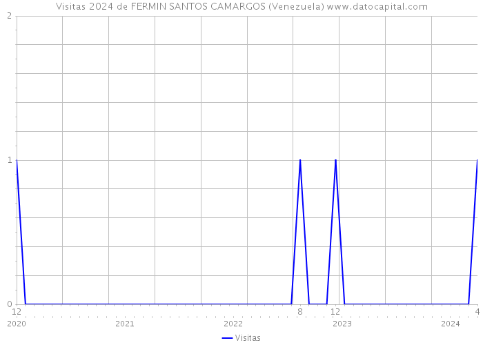 Visitas 2024 de FERMIN SANTOS CAMARGOS (Venezuela) 