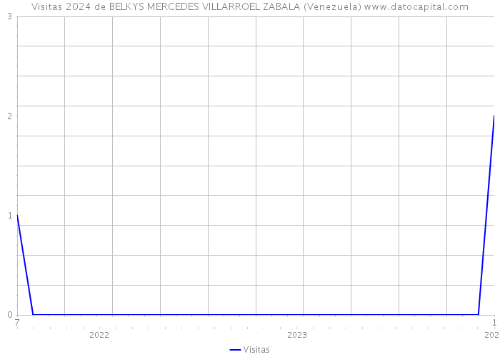 Visitas 2024 de BELKYS MERCEDES VILLARROEL ZABALA (Venezuela) 
