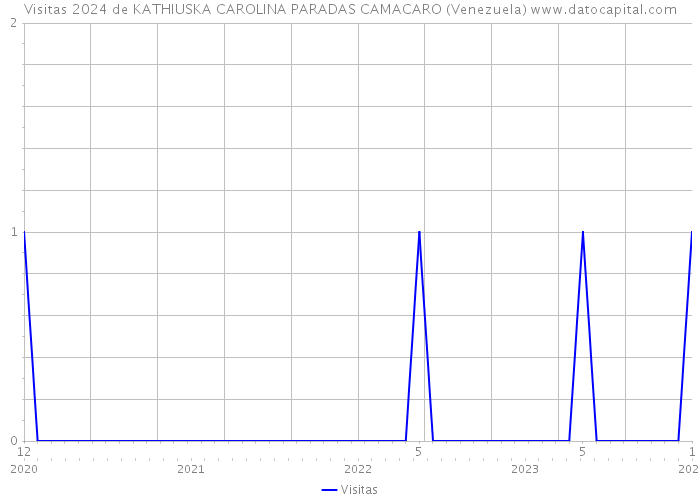 Visitas 2024 de KATHIUSKA CAROLINA PARADAS CAMACARO (Venezuela) 