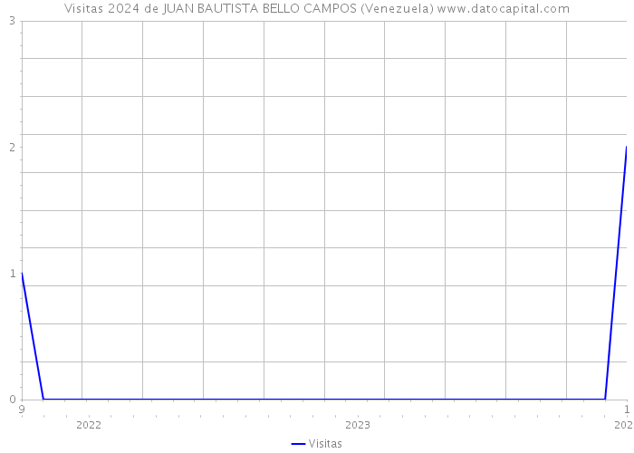 Visitas 2024 de JUAN BAUTISTA BELLO CAMPOS (Venezuela) 