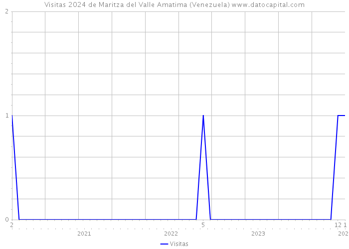 Visitas 2024 de Maritza del Valle Amatima (Venezuela) 
