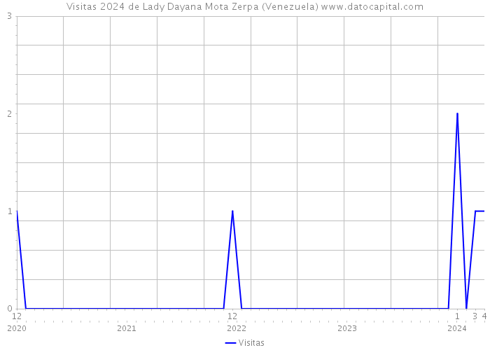 Visitas 2024 de Lady Dayana Mota Zerpa (Venezuela) 