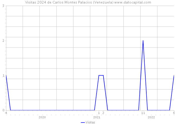 Visitas 2024 de Carlos Montes Palacios (Venezuela) 