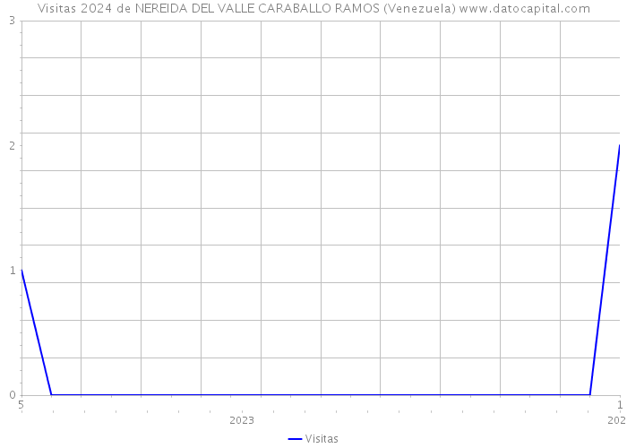 Visitas 2024 de NEREIDA DEL VALLE CARABALLO RAMOS (Venezuela) 