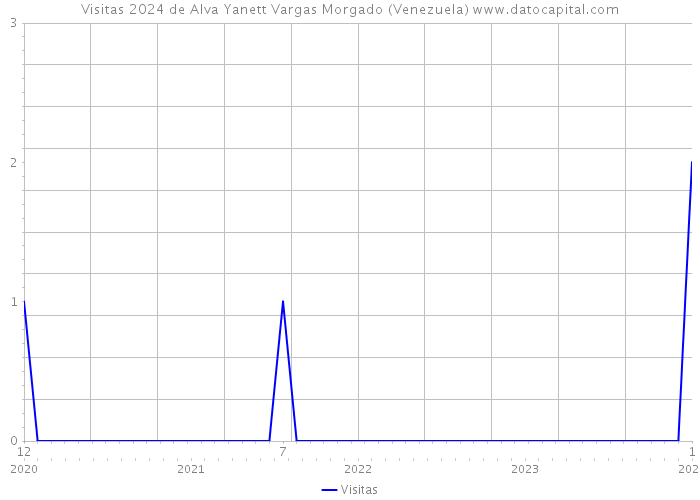 Visitas 2024 de Alva Yanett Vargas Morgado (Venezuela) 