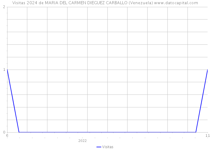 Visitas 2024 de MARIA DEL CARMEN DIEGUEZ CARBALLO (Venezuela) 