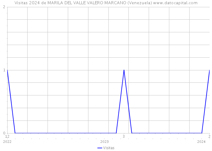 Visitas 2024 de MARILA DEL VALLE VALERO MARCANO (Venezuela) 