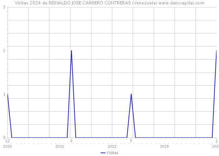 Visitas 2024 de REINALDO JOSE CARRERO CONTRERAS (Venezuela) 
