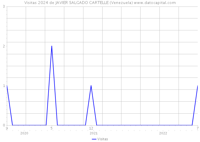 Visitas 2024 de JAVIER SALGADO CARTELLE (Venezuela) 