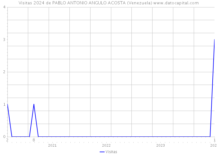 Visitas 2024 de PABLO ANTONIO ANGULO ACOSTA (Venezuela) 