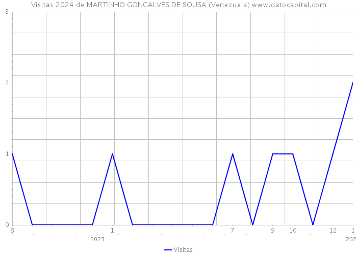 Visitas 2024 de MARTINHO GONCALVES DE SOUSA (Venezuela) 