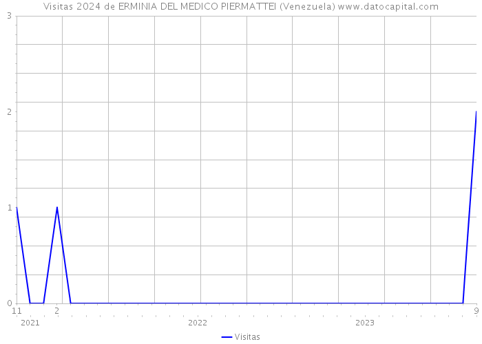 Visitas 2024 de ERMINIA DEL MEDICO PIERMATTEI (Venezuela) 