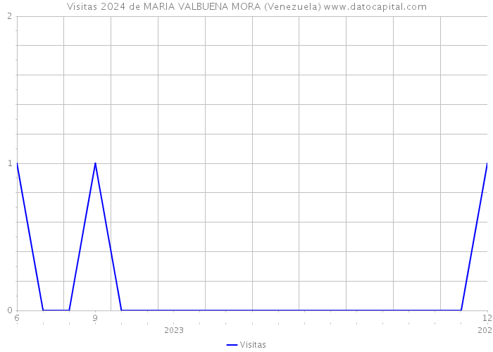Visitas 2024 de MARIA VALBUENA MORA (Venezuela) 