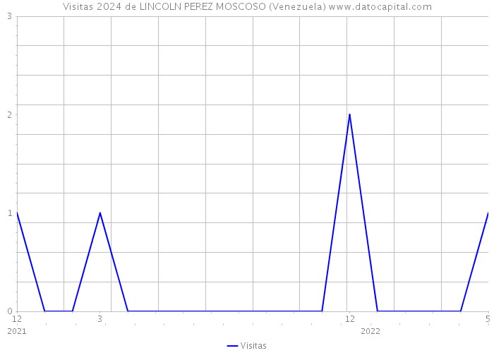 Visitas 2024 de LINCOLN PEREZ MOSCOSO (Venezuela) 