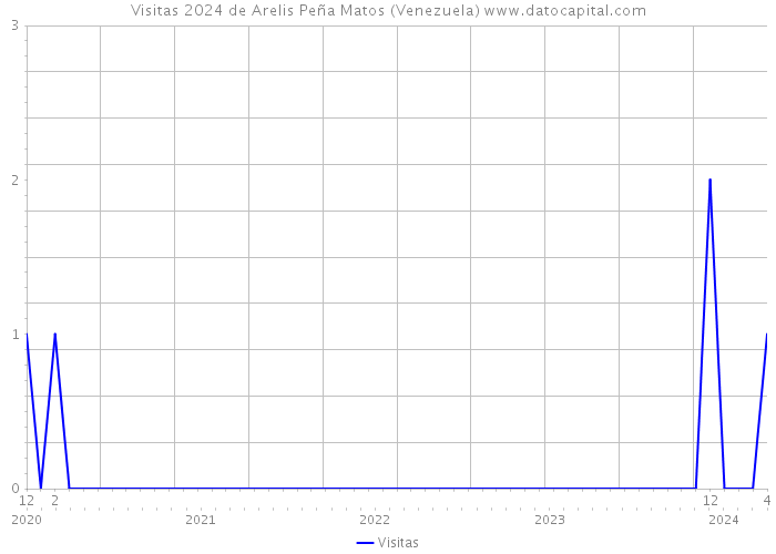 Visitas 2024 de Arelis Peña Matos (Venezuela) 