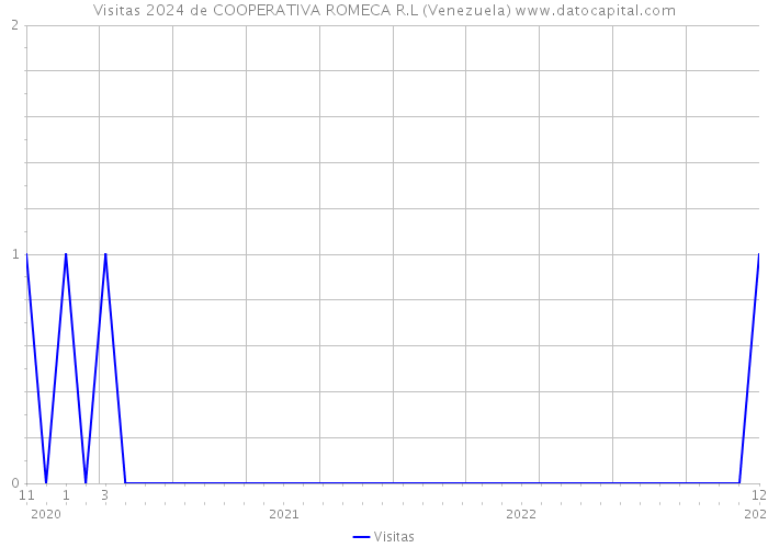 Visitas 2024 de COOPERATIVA ROMECA R.L (Venezuela) 