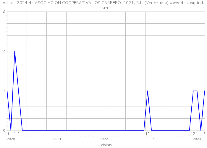 Visitas 2024 de ASOCIACION COOPERATIVA LOS CARRERO 2021, R.L. (Venezuela) 