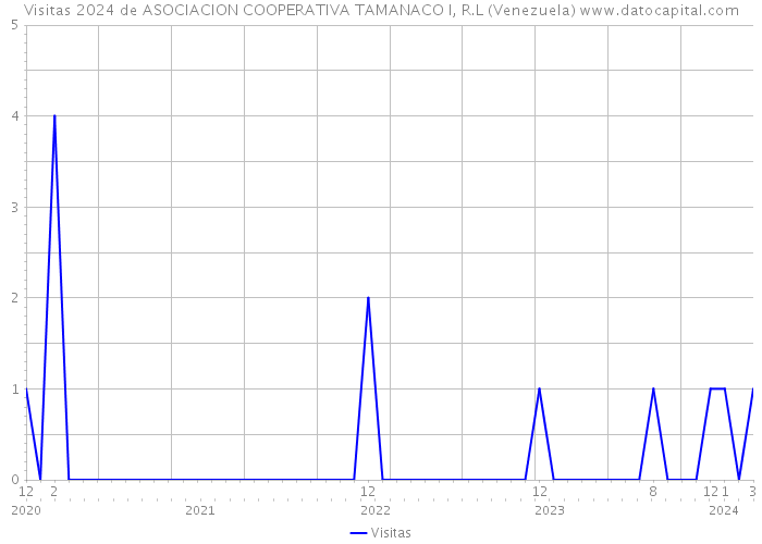 Visitas 2024 de ASOCIACION COOPERATIVA TAMANACO I, R.L (Venezuela) 
