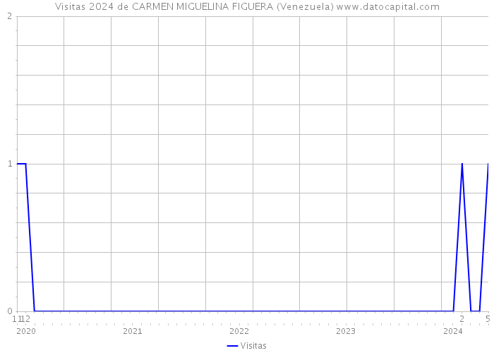 Visitas 2024 de CARMEN MIGUELINA FIGUERA (Venezuela) 