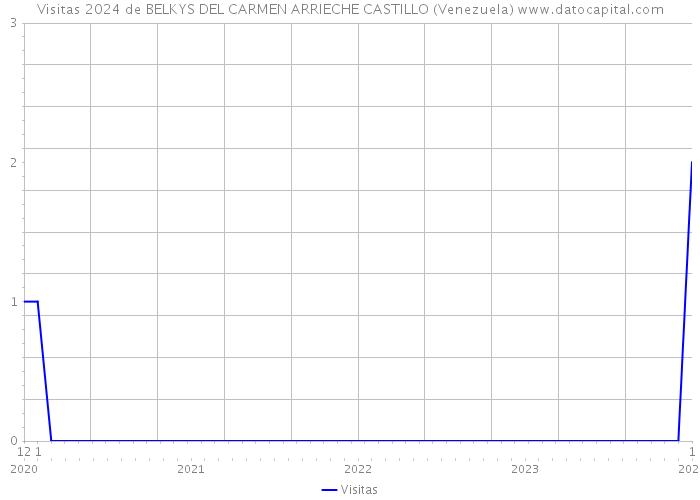 Visitas 2024 de BELKYS DEL CARMEN ARRIECHE CASTILLO (Venezuela) 