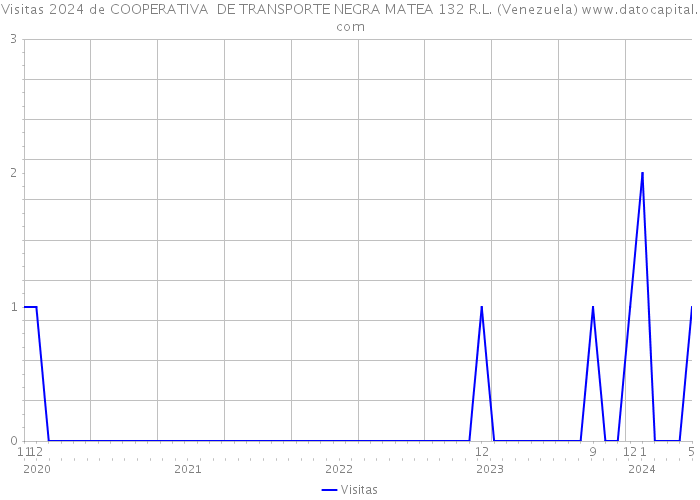 Visitas 2024 de COOPERATIVA DE TRANSPORTE NEGRA MATEA 132 R.L. (Venezuela) 