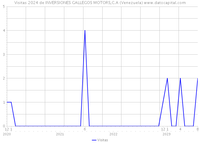 Visitas 2024 de INVERSIONES GALLEGOS MOTORS,C.A (Venezuela) 