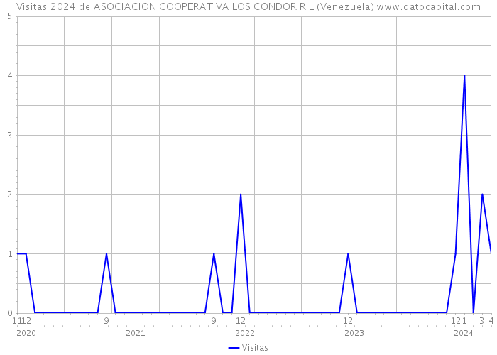 Visitas 2024 de ASOCIACION COOPERATIVA LOS CONDOR R.L (Venezuela) 