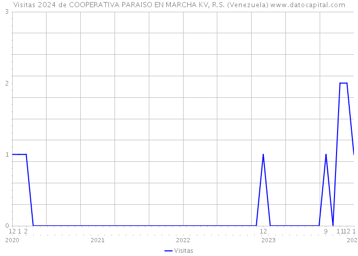 Visitas 2024 de COOPERATIVA PARAISO EN MARCHA KV, R.S. (Venezuela) 