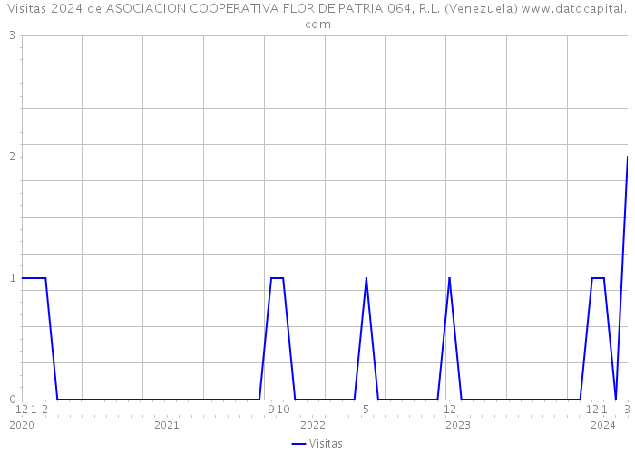 Visitas 2024 de ASOCIACION COOPERATIVA FLOR DE PATRIA 064, R.L. (Venezuela) 