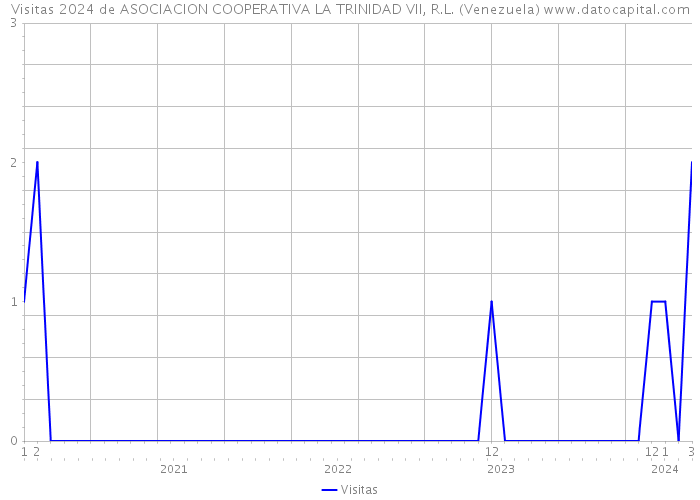 Visitas 2024 de ASOCIACION COOPERATIVA LA TRINIDAD VII, R.L. (Venezuela) 