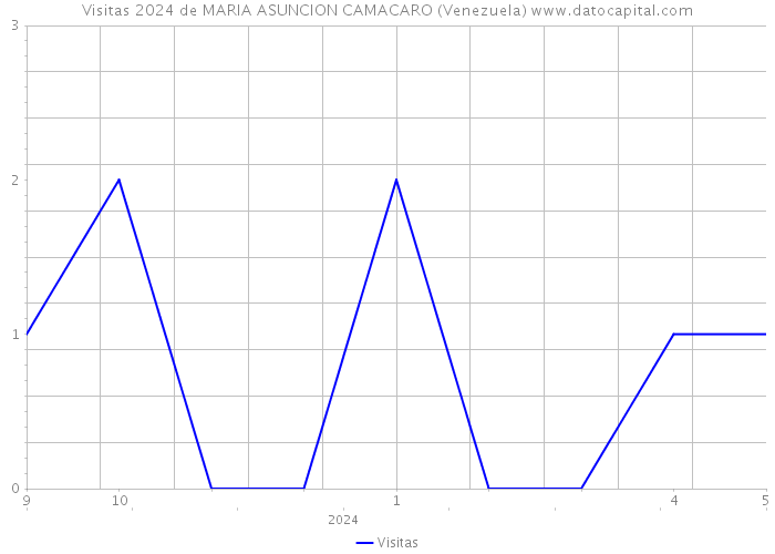 Visitas 2024 de MARIA ASUNCION CAMACARO (Venezuela) 