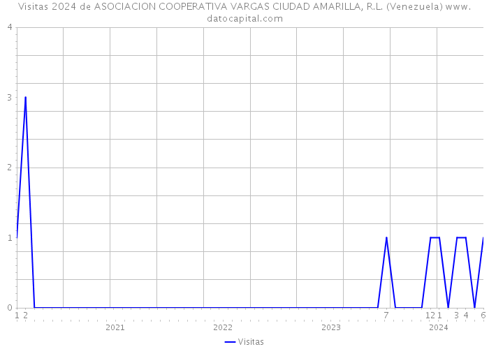 Visitas 2024 de ASOCIACION COOPERATIVA VARGAS CIUDAD AMARILLA, R.L. (Venezuela) 
