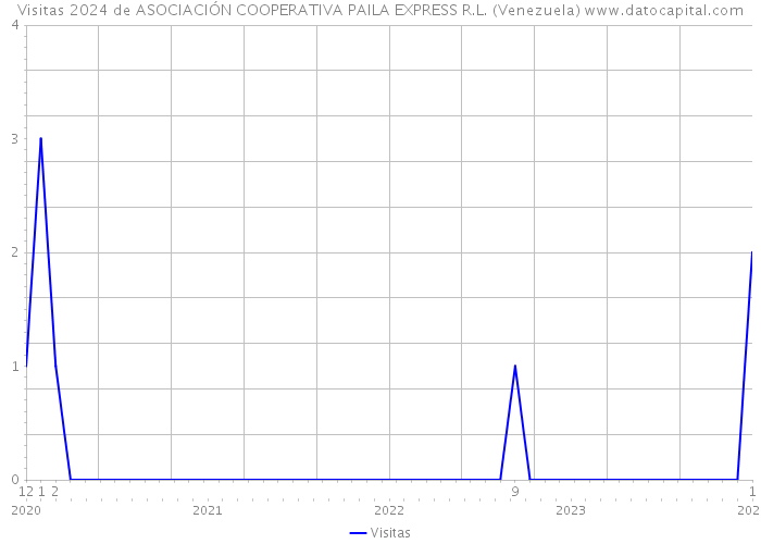 Visitas 2024 de ASOCIACIÓN COOPERATIVA PAILA EXPRESS R.L. (Venezuela) 