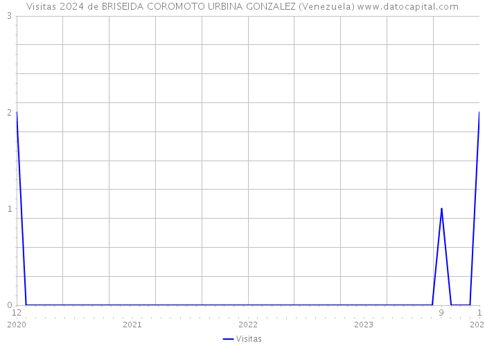 Visitas 2024 de BRISEIDA COROMOTO URBINA GONZALEZ (Venezuela) 