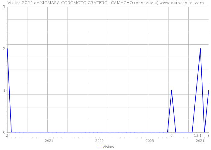 Visitas 2024 de XIOMARA COROMOTO GRATEROL CAMACHO (Venezuela) 