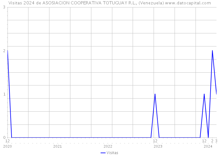 Visitas 2024 de ASOSIACION COOPERATIVA TOTUGUAY R.L., (Venezuela) 