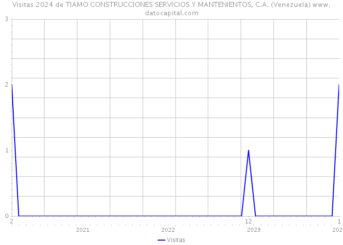 Visitas 2024 de TIAMO CONSTRUCCIONES SERVICIOS Y MANTENIENTOS, C.A. (Venezuela) 