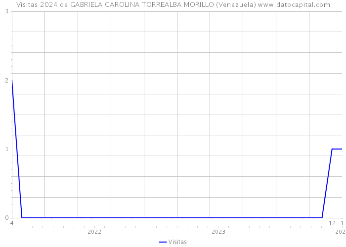Visitas 2024 de GABRIELA CAROLINA TORREALBA MORILLO (Venezuela) 