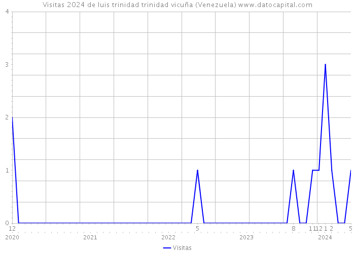 Visitas 2024 de luis trinidad trinidad vicuña (Venezuela) 