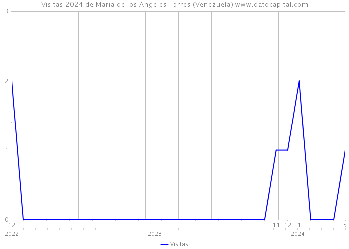 Visitas 2024 de Maria de los Angeles Torres (Venezuela) 