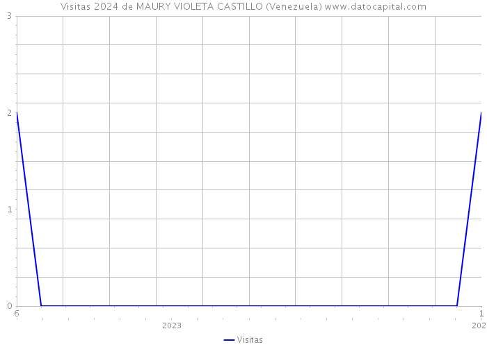 Visitas 2024 de MAURY VIOLETA CASTILLO (Venezuela) 
