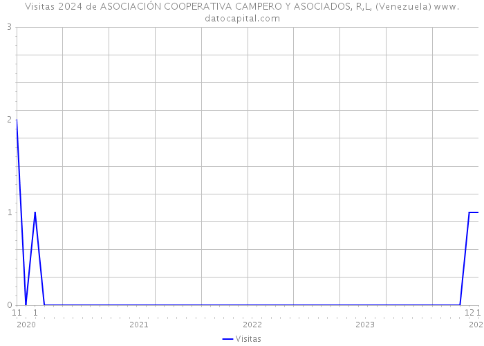 Visitas 2024 de ASOCIACIÓN COOPERATIVA CAMPERO Y ASOCIADOS, R,L, (Venezuela) 