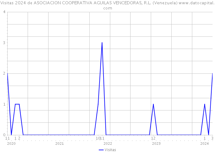 Visitas 2024 de ASOCIACION COOPERATIVA AGUILAS VENCEDORAS, R.L. (Venezuela) 