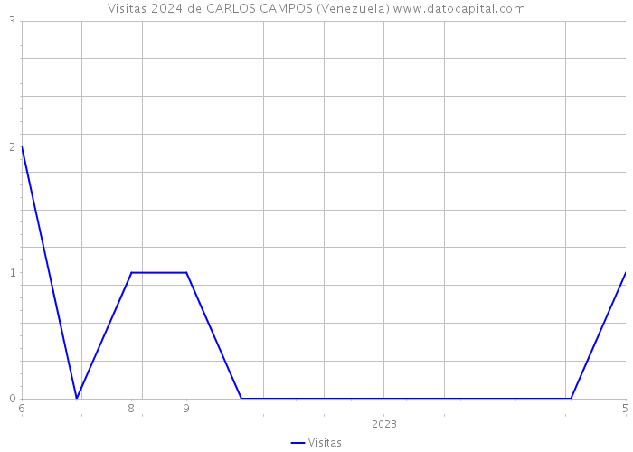 Visitas 2024 de CARLOS CAMPOS (Venezuela) 